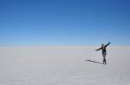 Salar de Uyuni, na Bolívia
